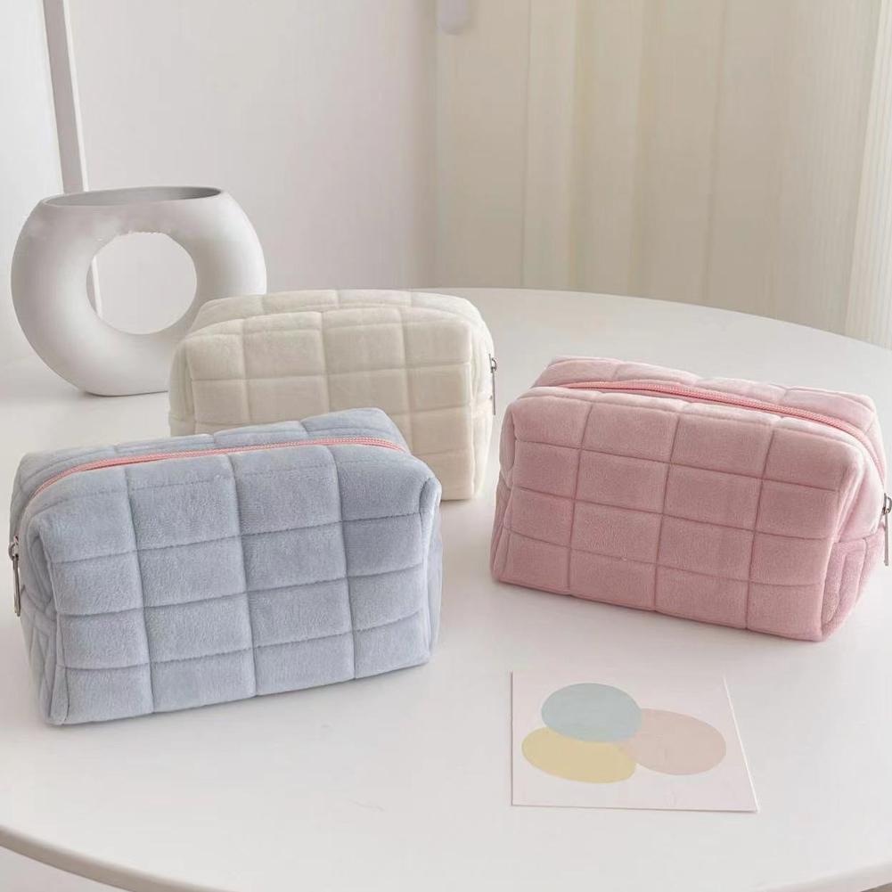 Cute Plush Makeup Bag For Wome - Beauty Makeup Women 评论和价格