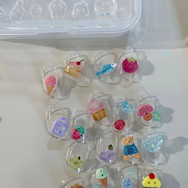 Small 3D Button Manicure Mold  - Contour Palette Stick 评论和价格